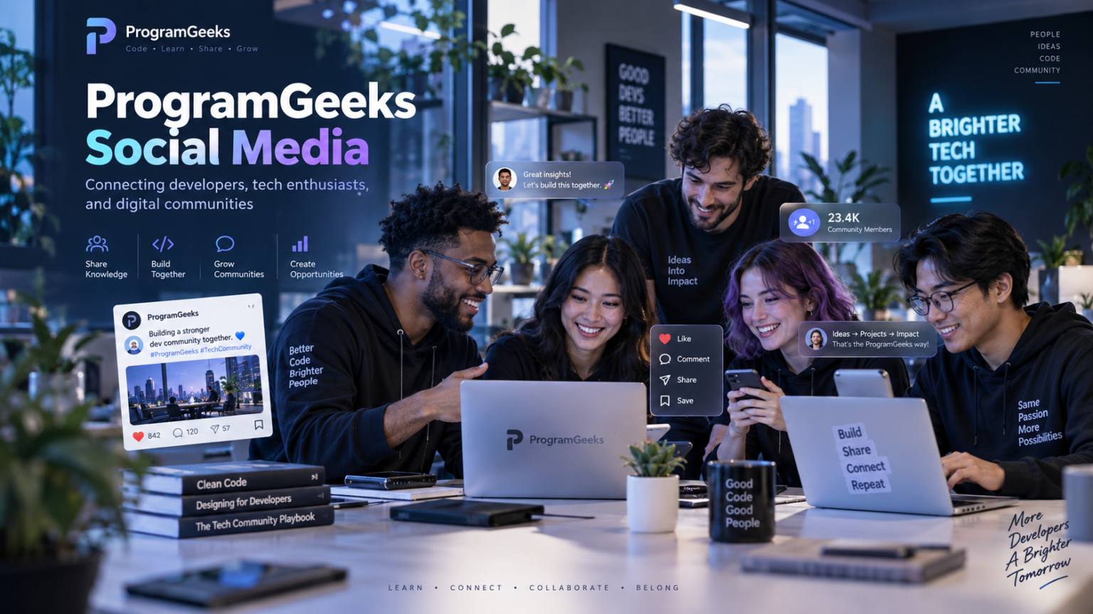 ProgramGeeks Social Media: A Complete Guide for Developers and Tech Enthusiasts ProgramGeeks Social Media